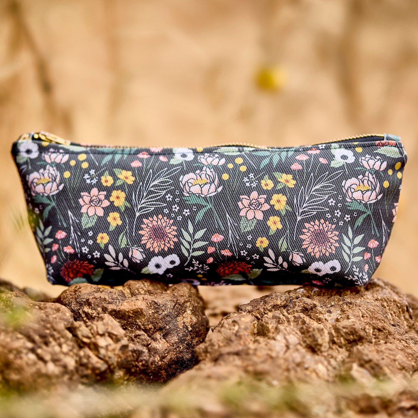 Moody Floral Pencil Case