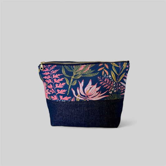 Floral Carry All Pouch