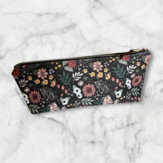 Moody Floral Pencil Case