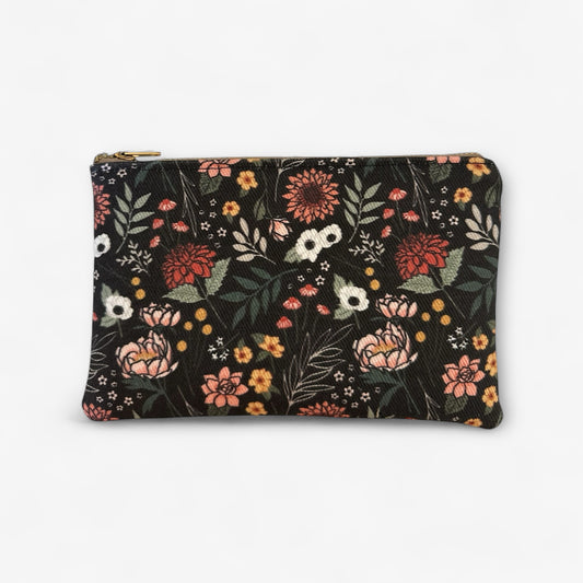 Moody Floral Mini Pouch