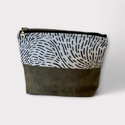 Finger Print Carry All Pouch